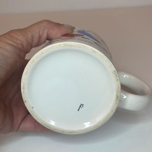 US POSTAL SERVICE Vintage 1988 Love Postage Stamp Love Birds Mug - Picture 5 of 8